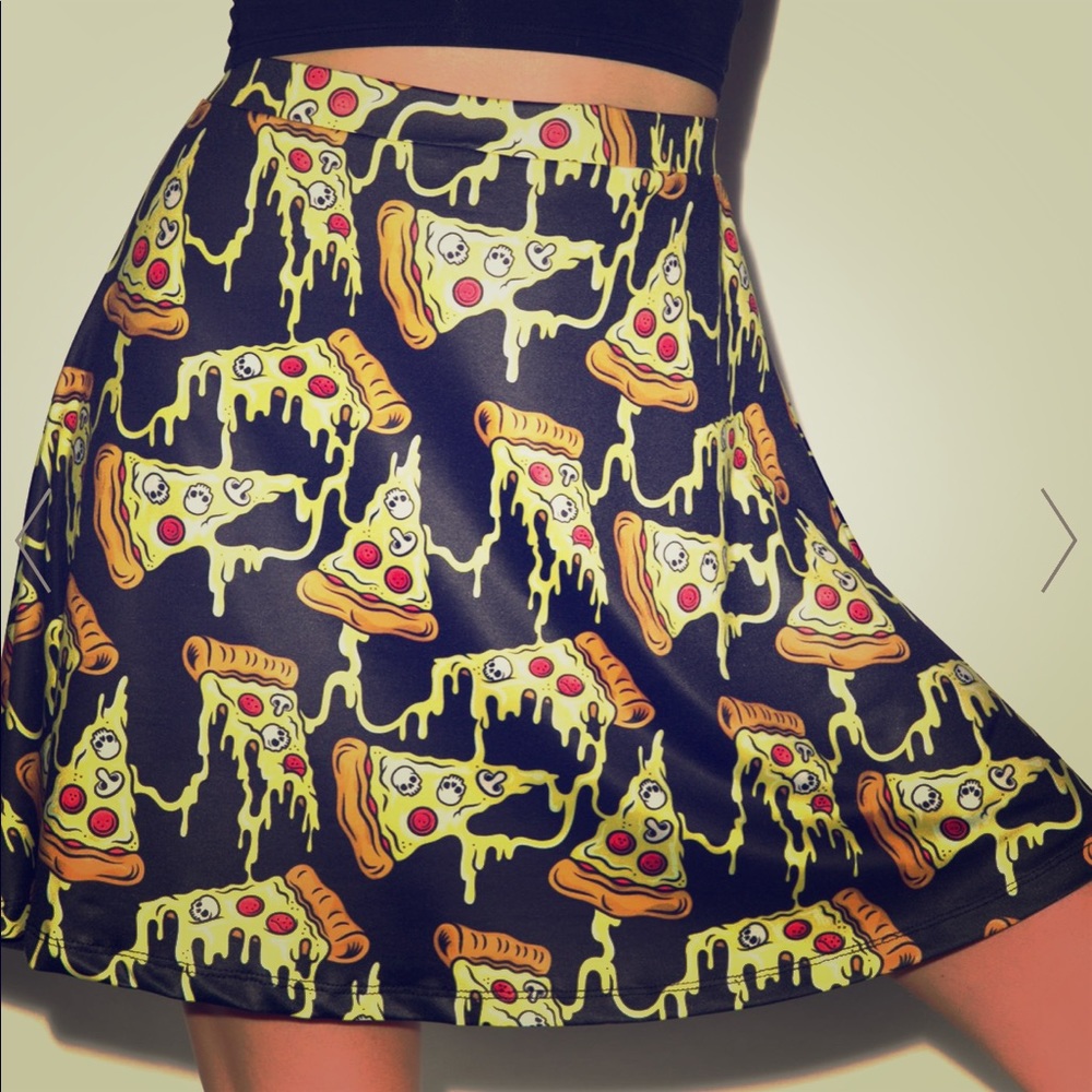 Sourpuss Pizza Skirt